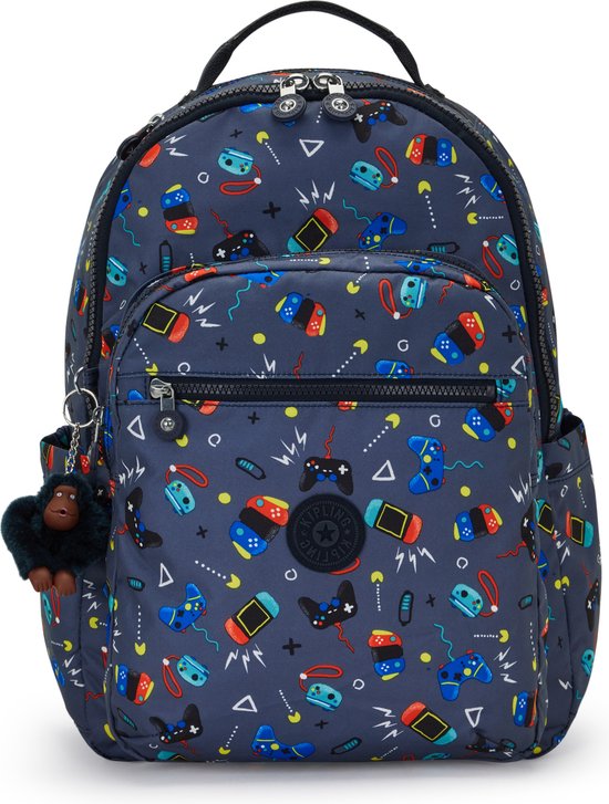 Backpack Sac A Dos Kipling Bleu Sac à Dos Kipling SEOUL, 27 Litres