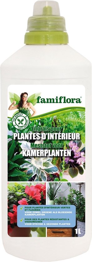 Engrais Famiflora pour Plantes d'intérieur 1L