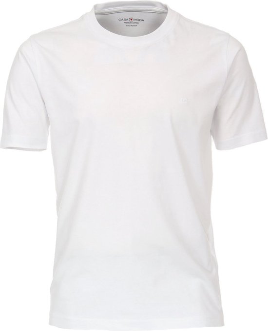 T-shirt homme coupe confort CASA MODA - blanc - Taille : 4XL