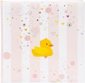 Goldbuch - Fotoalbum Rubber Duck - Roze - 25x25 cm