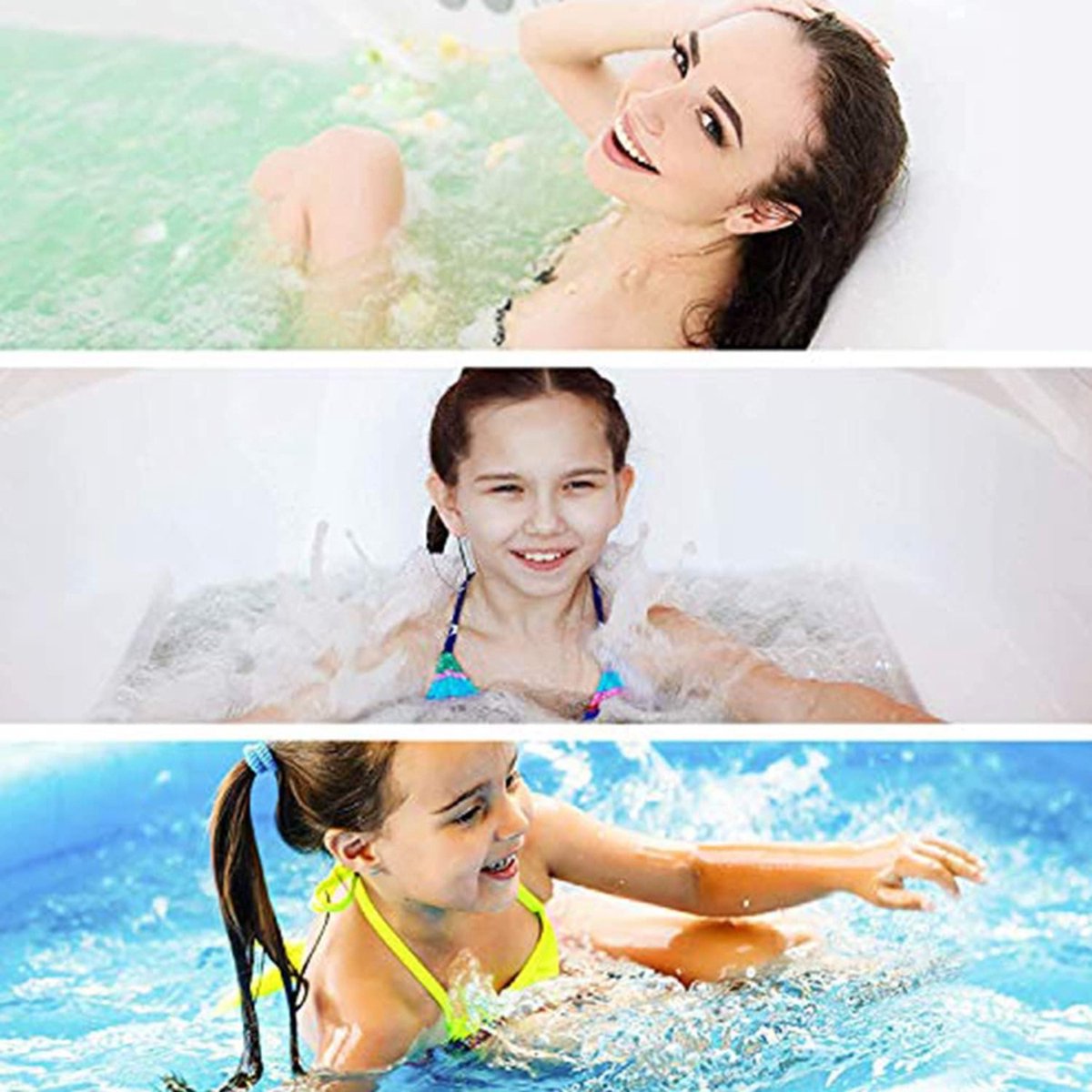 Bubbelbadmat 3 In 1 - Jacuzzi Mat Complete Set - Bubbelbadmat Voor In Bad - 100% Relax Heid Garantie - 3 Standen - Incl. Afstandsbediening — cadeau in Cadeau-ideeën - foto 2