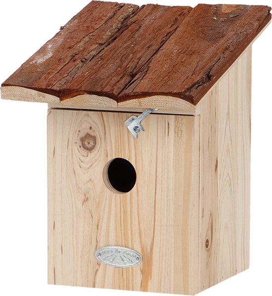 Esschert Design Koolmees Boomschors Dak