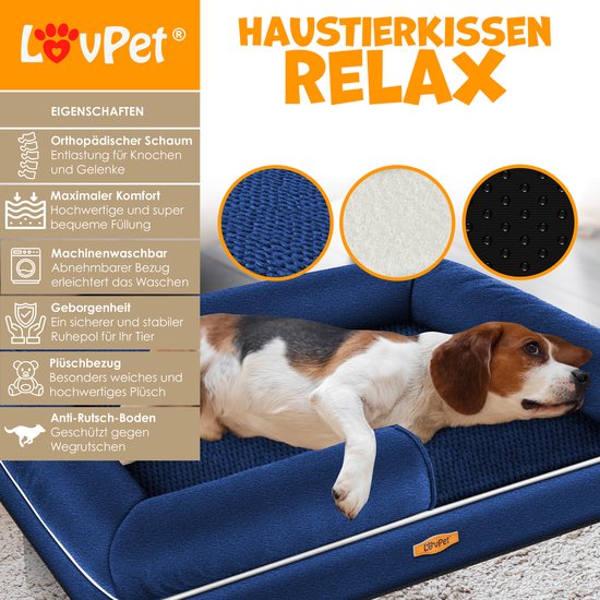 Lovpet® Hondenbed, hondenkussen, hondenmand Chiller, inclusief