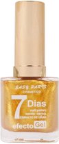 Easy Paris - Nagellak - Geel Goud Mini Glitter/Shimmer/Metallic - 1 flesje met 13 ml inhoud - Nummer 054