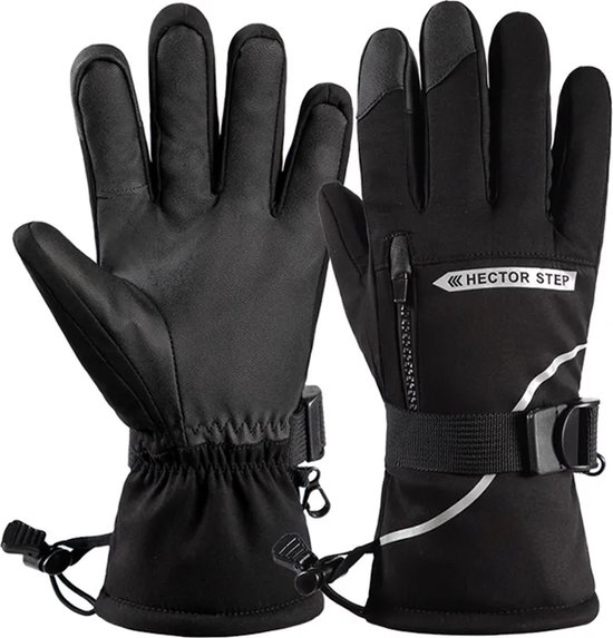 Une Paire De Gants Chauds D'hiver Pour Homme Pour Le Cyclisme Et