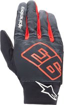 Alpinestars Aragon Gloves Tar Gris Rouge Vif S - Taille S - Gant
