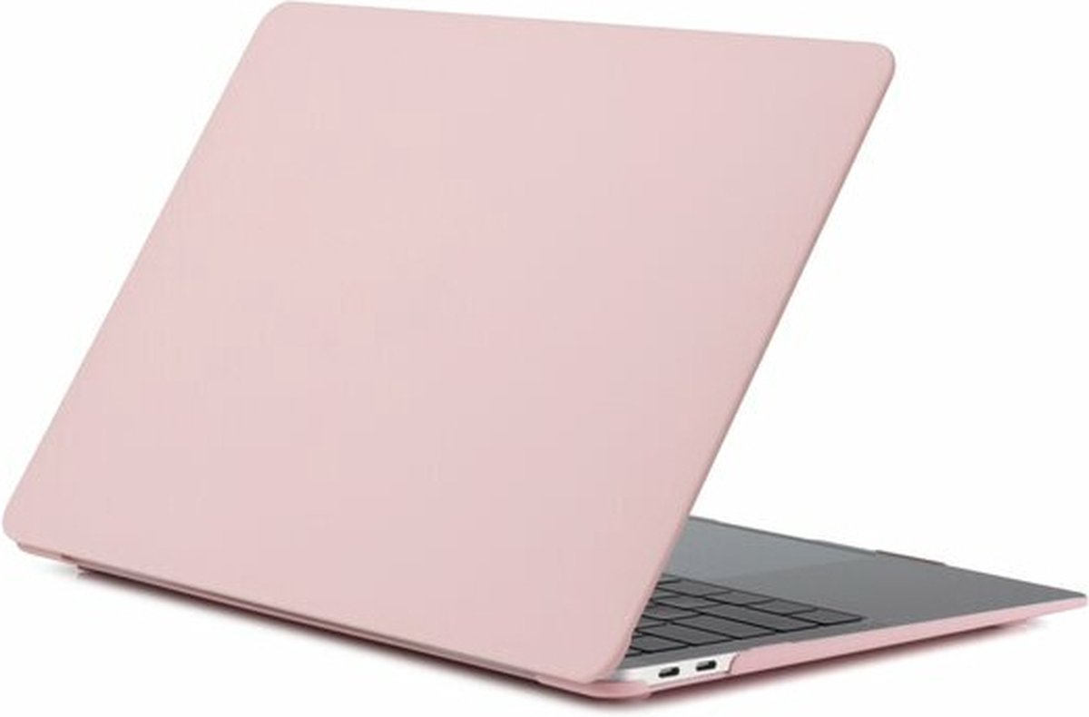 By Qubix MacBook Air 13,6 inch case - pastel roze (2022) - MacBook Air (M2 Chip) - Cover geschikt voor Apple MacBook Air (A2681)