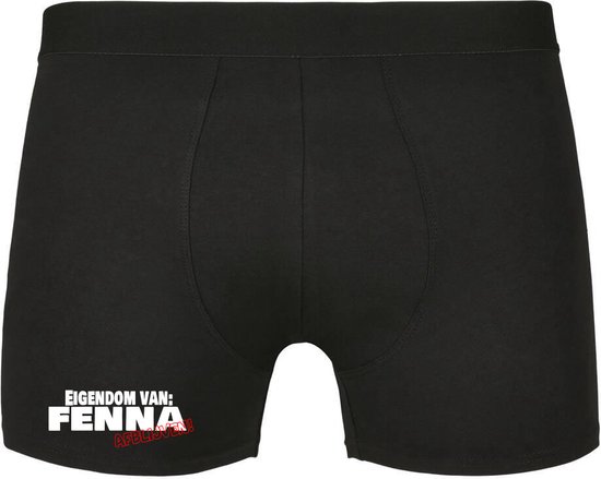 Propriété de Fenna. Ne touchez pas! Boxer Homme - Relation - Ami - Caleçon