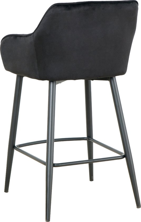 Set van 2 barstoelen MAYETTA Rotan Lichtbeige