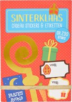 Sinterklaas Cadeaustickers en Etiketten | 230 stuks | Naamstickers | Pakjesavond