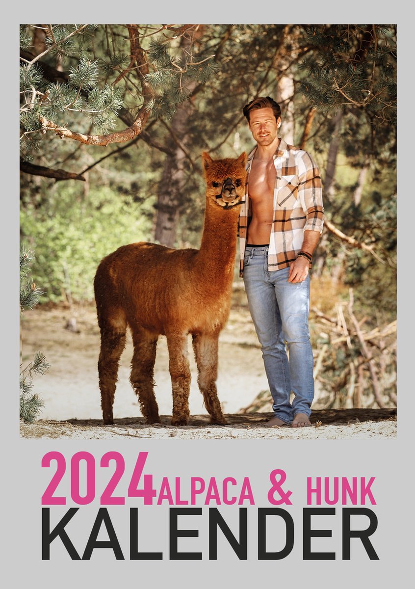 Alpaca & Hunk kalender 2024
