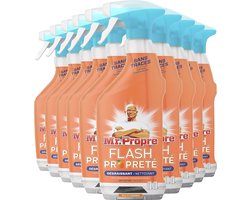 Mr. Propre Flash Propreté Allesreiniger & Ontvetter Spray - Mandarijn Boost - Voordeelverpakking 10 x 500 ml