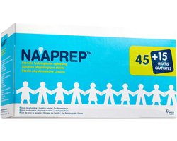 Naaprep® Amp. (45+15)X5ml Fysiologisch Water Voor Hygiëne Bij Baby’s En Kinderen