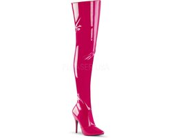 EU 40 = US 10 | SEDUCE-3010 | 5 Classic Plain Thigh Boot