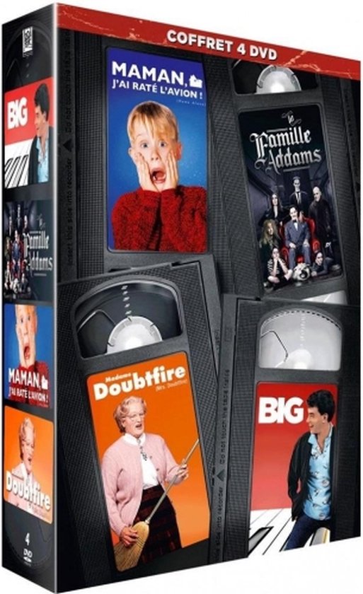 Maman, j'ai raté l'avion + La Famille Addams + Madame Doubtfire + Big - 90' 4-Film Boxset