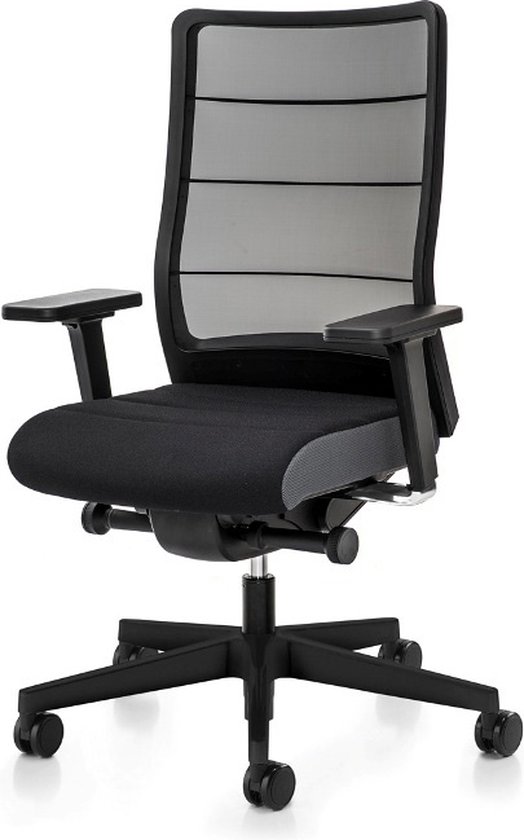 Easy4Office bureaustoel Romy, met armleuningen, synchroonmechaniek, zitdiepteverstelling, NEN-1335, 10 jaar garantie