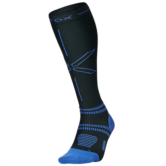 STOX Energy Socks - Chaussettes de course homme - Chaussettes de  compression de haute... | bol
