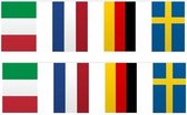 2x Bunting Europe 10 mètres - Guirlandes - Décoration / décoration des pays européens