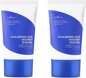 2x IsNtree Hyaluronic Acid Watery Sun Gel SPF50+ PA++++ 50ml Twin Pack 2 stuks Zonnebrand Korean Skincare