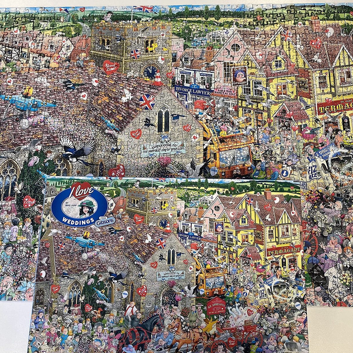 Gibsons puzzel I Love Weddings 1000 stukjes