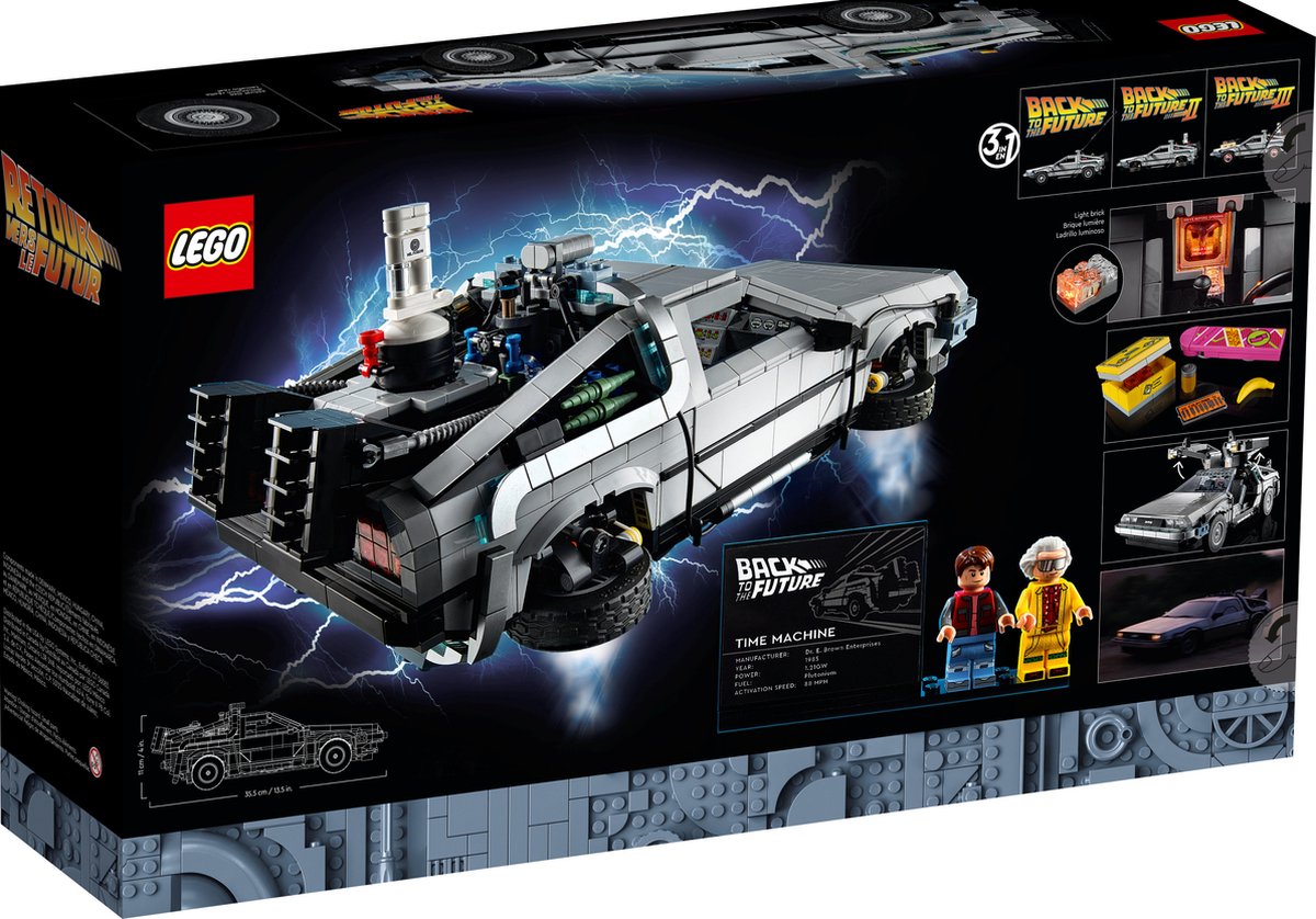 LEGO Back to the Future Time Machine - 10300 — afbeelding 9