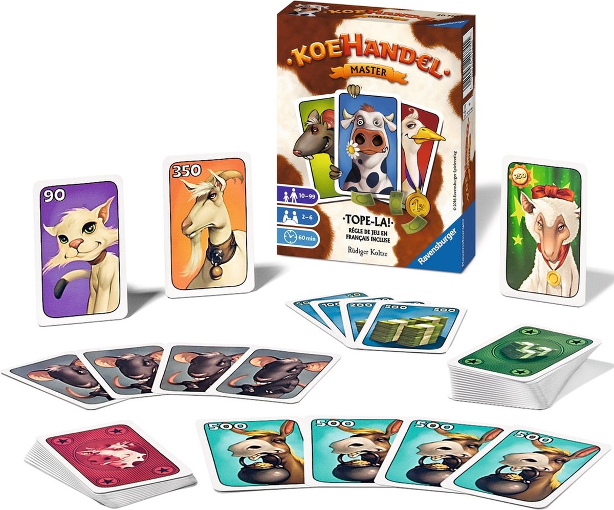 Ravensburger Koehandel Master - kaartspel — afbeelding 8
