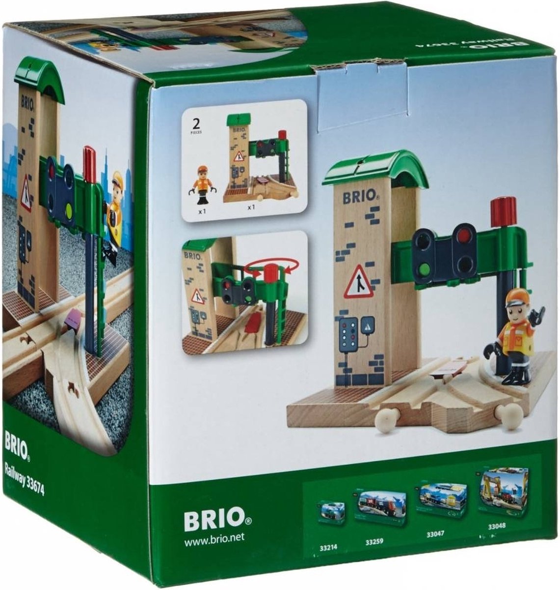 BRIO Seinstation - Trein speelgoed voor hand-oog coördinatie - 33674 — afbeelding 4