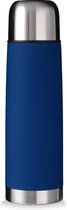 Blokker Isoleerfles - Donkerblauwe Thermoskan - 450ml