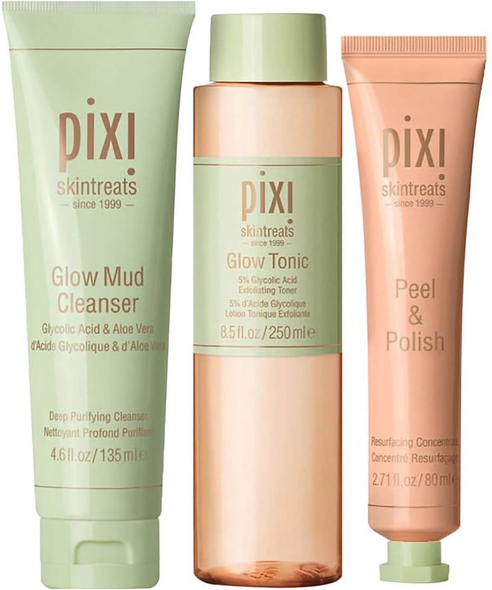 Pixi - Box of Glowing Skin - 250 ml + 135 ml + 80 ml