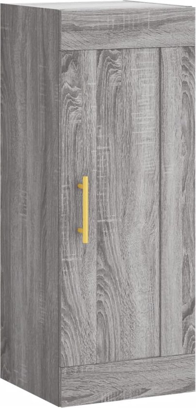 vidaXL Wandkast met glazen deuren 69,5x34x90 cm oud vidaXL Wandkast met glazen deuren 69,5x34x90 cm oud
