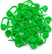 Plastic veiligheidsspelden - 100 stuks - veiligheidsspelden klein - Groen