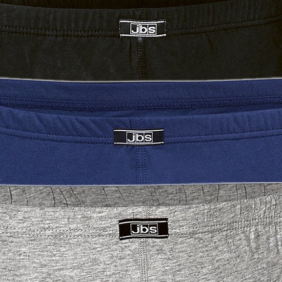 JBS Lot de 10 slips / caleçons pour hommes en Cotton biologique