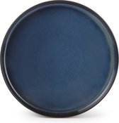 Bonbistro Plat bord 27.5cm donker blauw Pila (Set van 3)