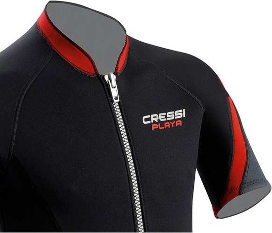Combinaison Shorty Cressi Playa – Néoprène 2.5mm Double, Homme, Pour Snorkeling, Plongée Tropicale, Voile