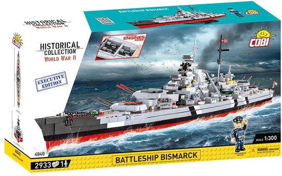 COBI Battleship Bismarck Executive Edition - COBI-4840
