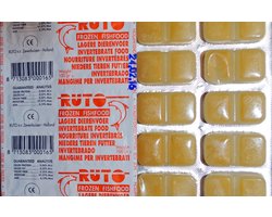 Ruto Lagere dierenvoer diepvries visvoer | 100 gram blister Diepvries