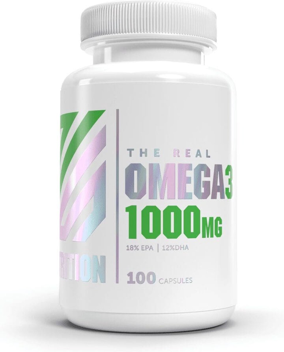 Goedkoopste RS Nutrition - The Real Omega 3 - 1000 mg - 100 - capsules