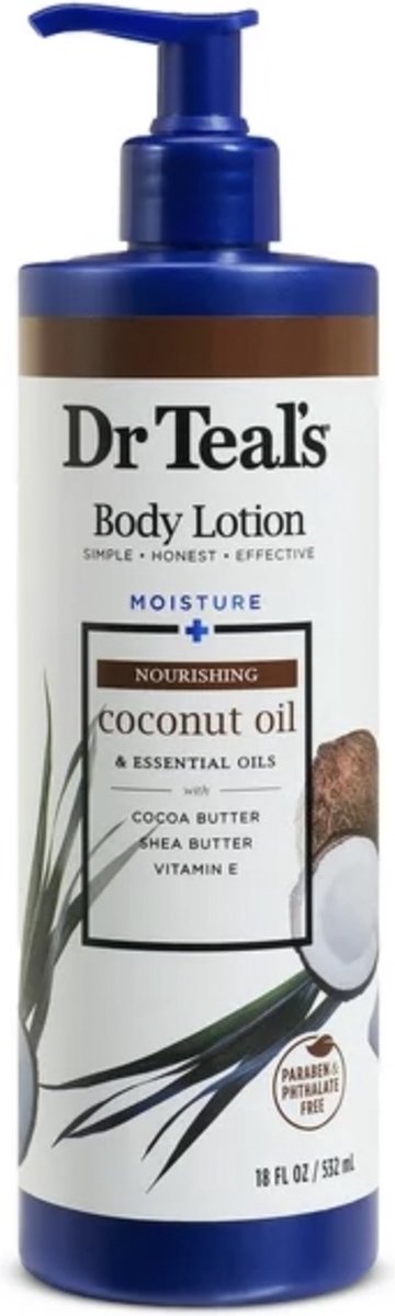 Dr Teal's Coconut Oil Body Lotion Body Lotion 532 Ml For Women