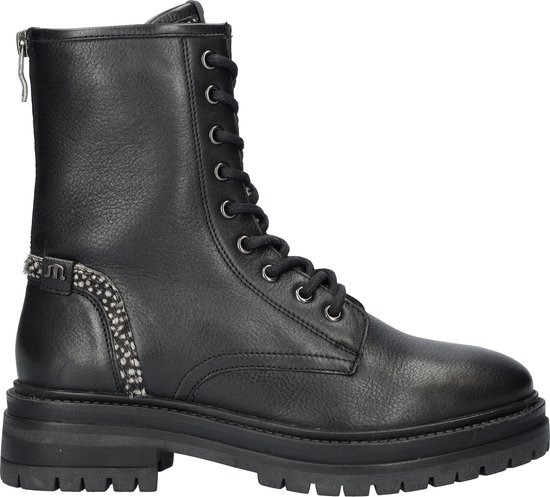 Maruti Bonnie Black Leather Pixel Boots main image 0