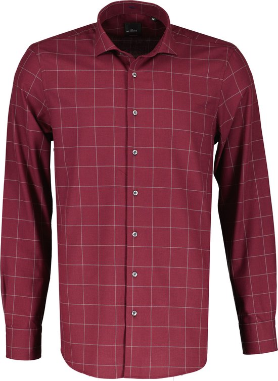 Chemise Jac Hensen - Coupe Moderne - Rouge - 4XL Grandes Tailles