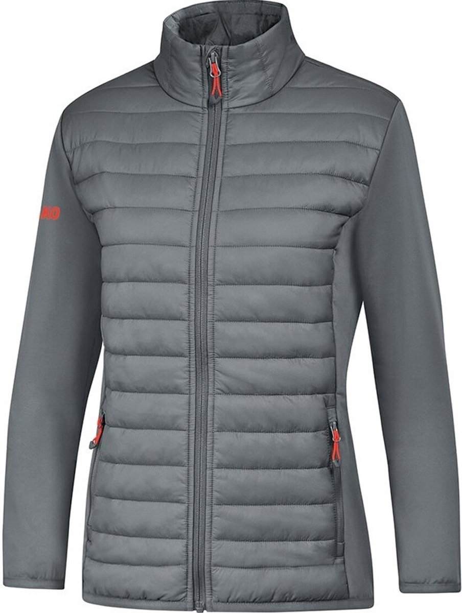 Jako - Hybrid Jacket Premium Woman - Gewatteerde Jas - 36 - Grijs