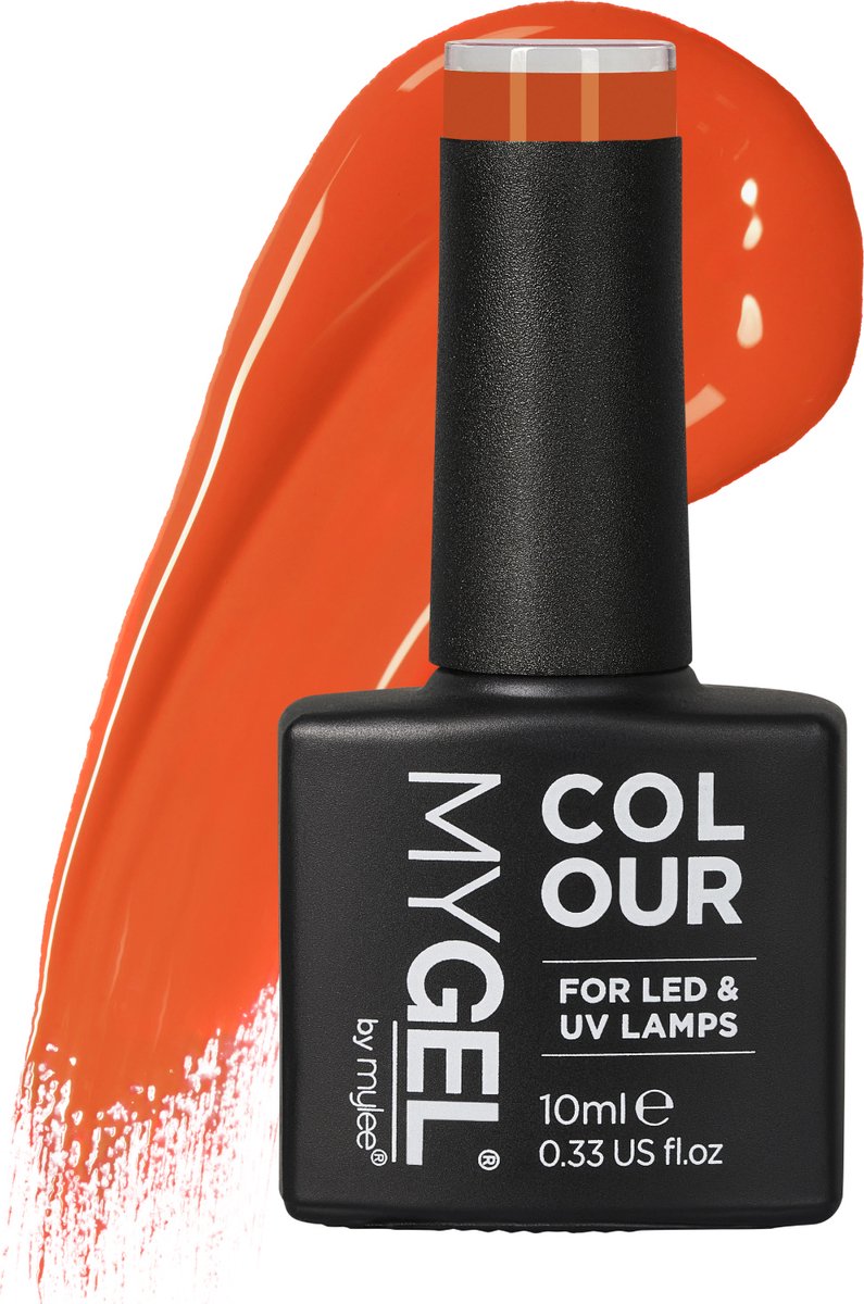 Mylee Gel Nagellak 10ml [Pulp friction] UV/LED Gellak Nail Art Manicure Pedicure, Professioneel & Thuisgebruik [Yellow/Orange Range] - Langdurig en gemakkelijk aan te brengen