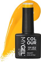 Mylee Gel Nagellak 10ml [Let the sun shine] UV/LED Gellak Nail Art Manicure Pedicure, Professioneel & Thuisgebruik [Yellow/Orange Range] - Langdurig en gemakkelijk aan te brengen
