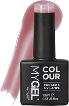 Mylee Gel Nagellak 10ml [Left On Read] UV/LED Gellak Nail Art Manicure Pedicure, Professioneel & Thuisgebruik [Sheer Nudes Range] - Langdurig en gemakkelijk aan te brengen