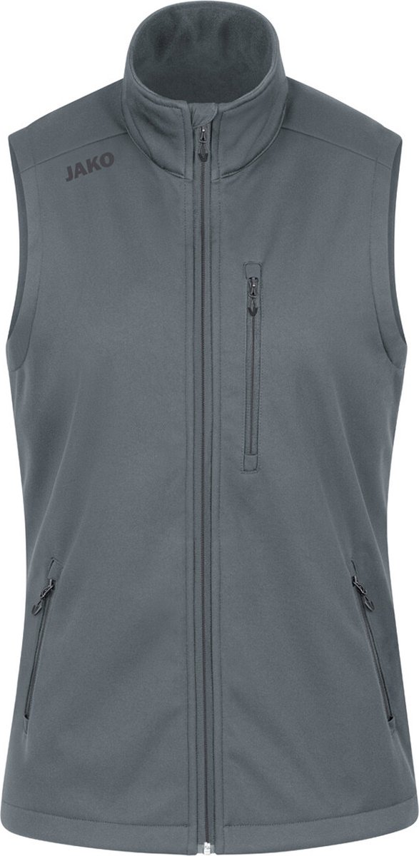 Jako Softshell Premium Dames Bodywarmers Grijs
