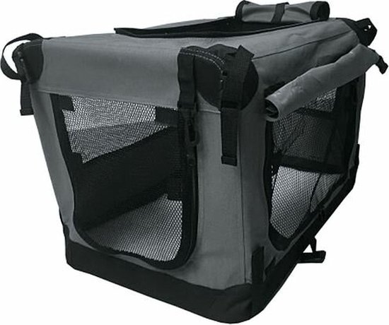 Reisbench Premium antraciet XXXL 122 cm – opvouwbaar – lichtgewicht