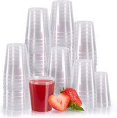 Vivaloo - Herbruikbare Shotglaasjes - Plastic Shotglaasjes - 20 ml - 100 stuks