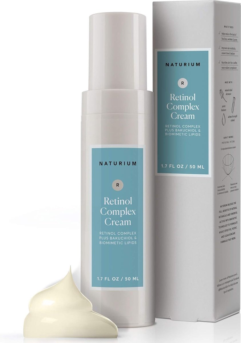 Naturium Retinol Complex Face Cream - Moisturizing Anti-Aging Facial Cream - Gezichtscrème - 50ml