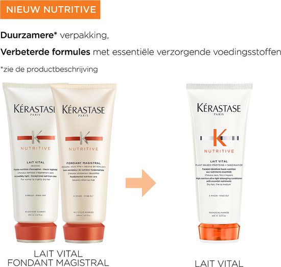 Kérastase Nutritive Lait Vital - Conditioner voor droog- of door zon beschadigd haar - 200 ml