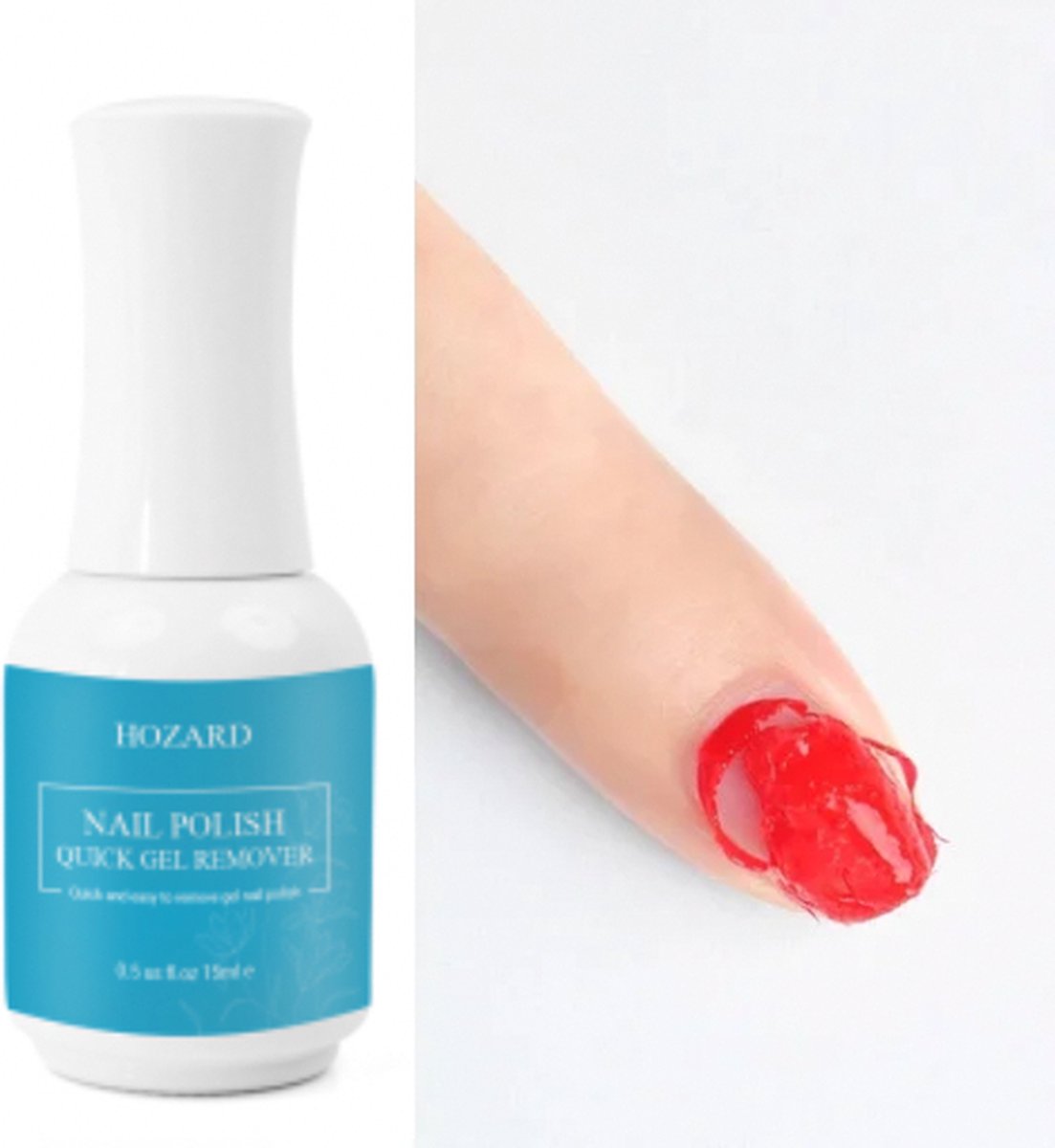 Hozard® Gellak Remover - Magic Remover - Nagellak Remover - Magic Soak Off Gellak Remover - Gellak Verwijderen - Gellak Cleaner
